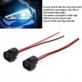 Adapter Wiring Harness Fydun 2 Pcs Universal 12v 24v 5202 H16 Female Socket For Headlight Fog Lamp 5201 2504 9009 Ps24w