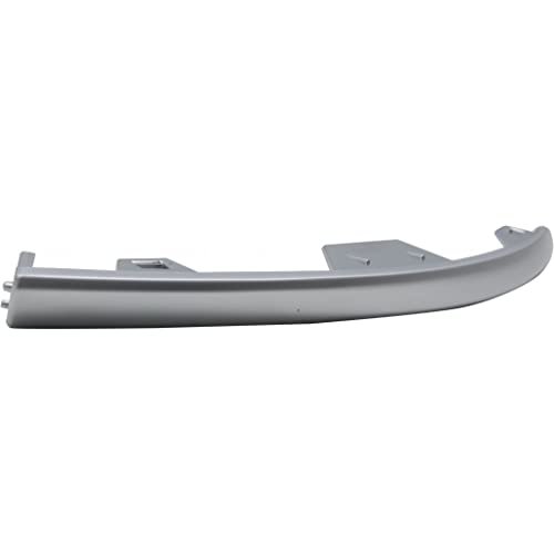 Front Lower Bumper Cover Molding For Jeep Grand Cherokee 2017 2018 2019 2020 2021 Driver Side Summit Satin Chrome Abs Plastic