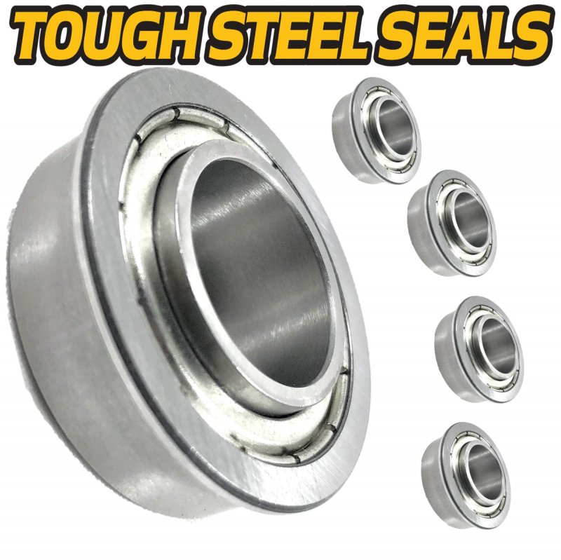 Stainless Steel Front Wheel Bushing To Bearing Conversion For Husqvarna Rz4621 Rz5424 Mowers 11 In Only Spanner Sleeve Kit