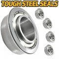 Stainless Steel Front Wheel Bushing To Bearing Conversion For Husqvarna Rz4621 Rz5424 Mowers 11 In Only Spanner Sleeve Kit