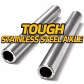 Stainless Steel Front Wheel Bushing To Bearing Conversion For Husqvarna Rz4621 Rz5424 Mowers 11 In Only Spanner Sleeve Kit