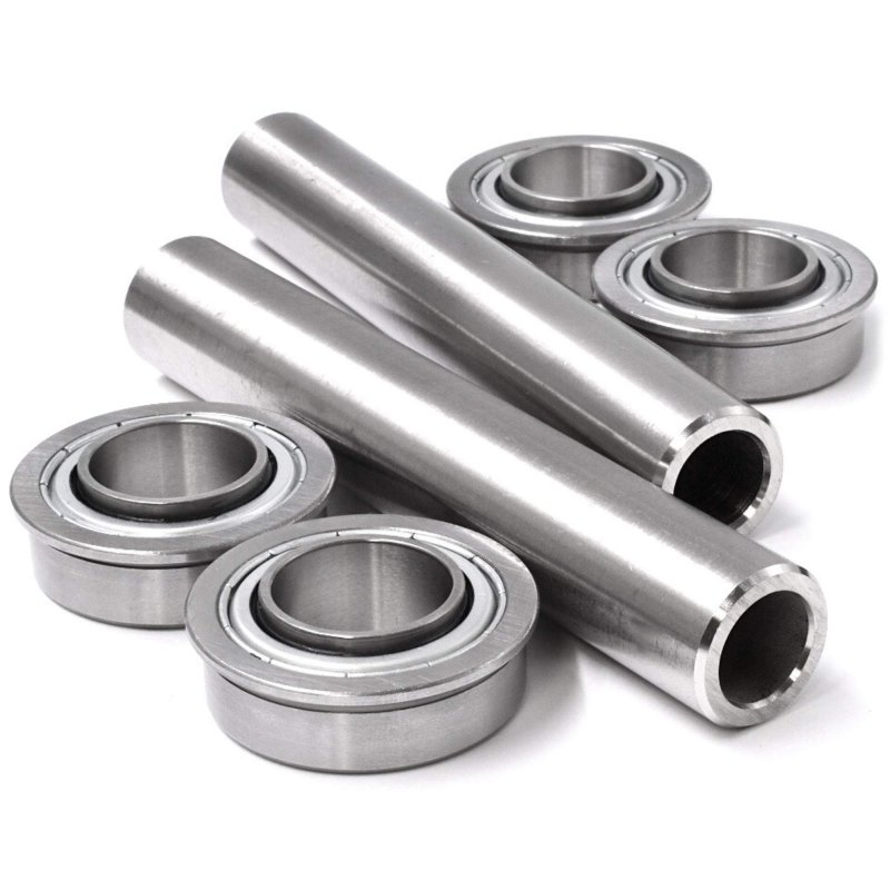 Stainless Steel Front Wheel Bushing To Bearing Conversion For Husqvarna Rz4621 Rz5424 Mowers 11 In Only Spanner Sleeve Kit