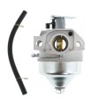 16100-z0l-853 Carburetor With Fuel Line Replacement For Honda Gcv160a Gcv160la Gcv160la0 Engines Mower 