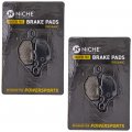 Niche Brake Pad Set For Suzuki Rm85 Rm85l 69100-03880 Rear Organic 2 Pack