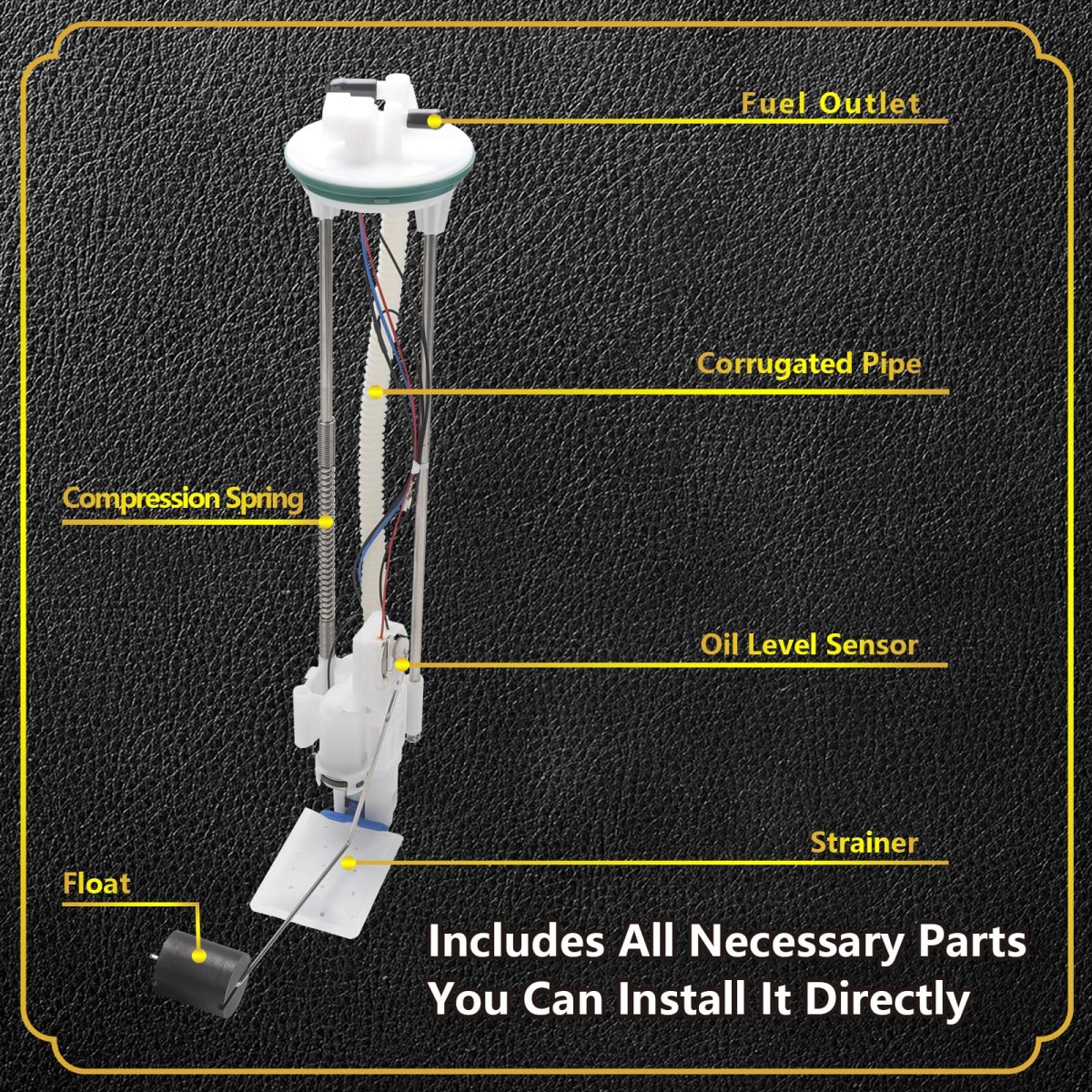 Fuel Pump Module For Can Am 2016 2021 Defender Hd10 Hd8 Hd5 Replaces 709000662 709001189 47 1025 Includes Filter Screen And