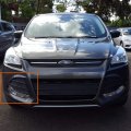 G-plus Front Lower Bumper Grill Cover Grille Insert Black Compatible With 2013-2016 Ford Escape S Sport Utility 4-door Right
