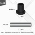 Hoypeyfiy A-arm Bushing Kit Replacement For Polaris Ranger 500 700 2005-2008 Aab-p-ran-k1-003 Ct-01