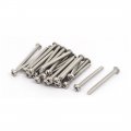 6 -32x1-1 2-inch 304 Stainless Steel Phillips Pan Head Bolts Machine Screws 30pcs 