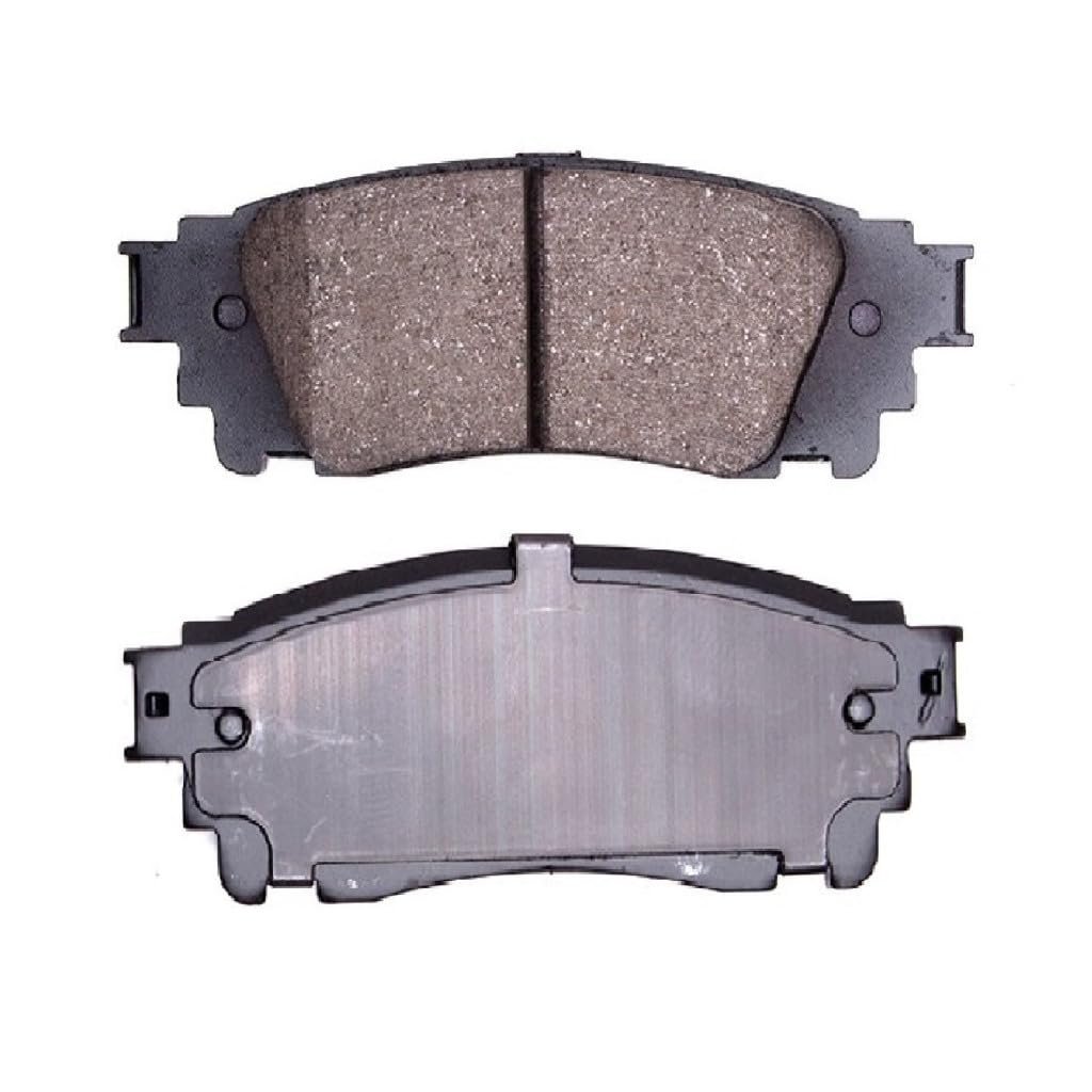 Rear Disc Brake Pads For Lexus Nx200t 2015 2016 2017 Ceramic Friction Material 4 77 In Length 1 69 Thickness Standard Style