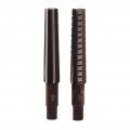 Morse Taper Reamer Mt2 2 High Carbon Steel 2pcs Rough Fine Straight Shank Hand Mt2 Coarse Hinge 