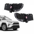 G-plus Front Bumper Support Spacer Retainer Brackets Rh Lh Compatible With Toyota Rav4 525350r090 525360r070 To1023126