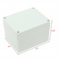 Uxcell 6 7 X5 5 X4 3 170mmx140mmx110mm Outdoor Plastic Abs Waterproof Junction Box Universal Diy Electrical Project Enclosure