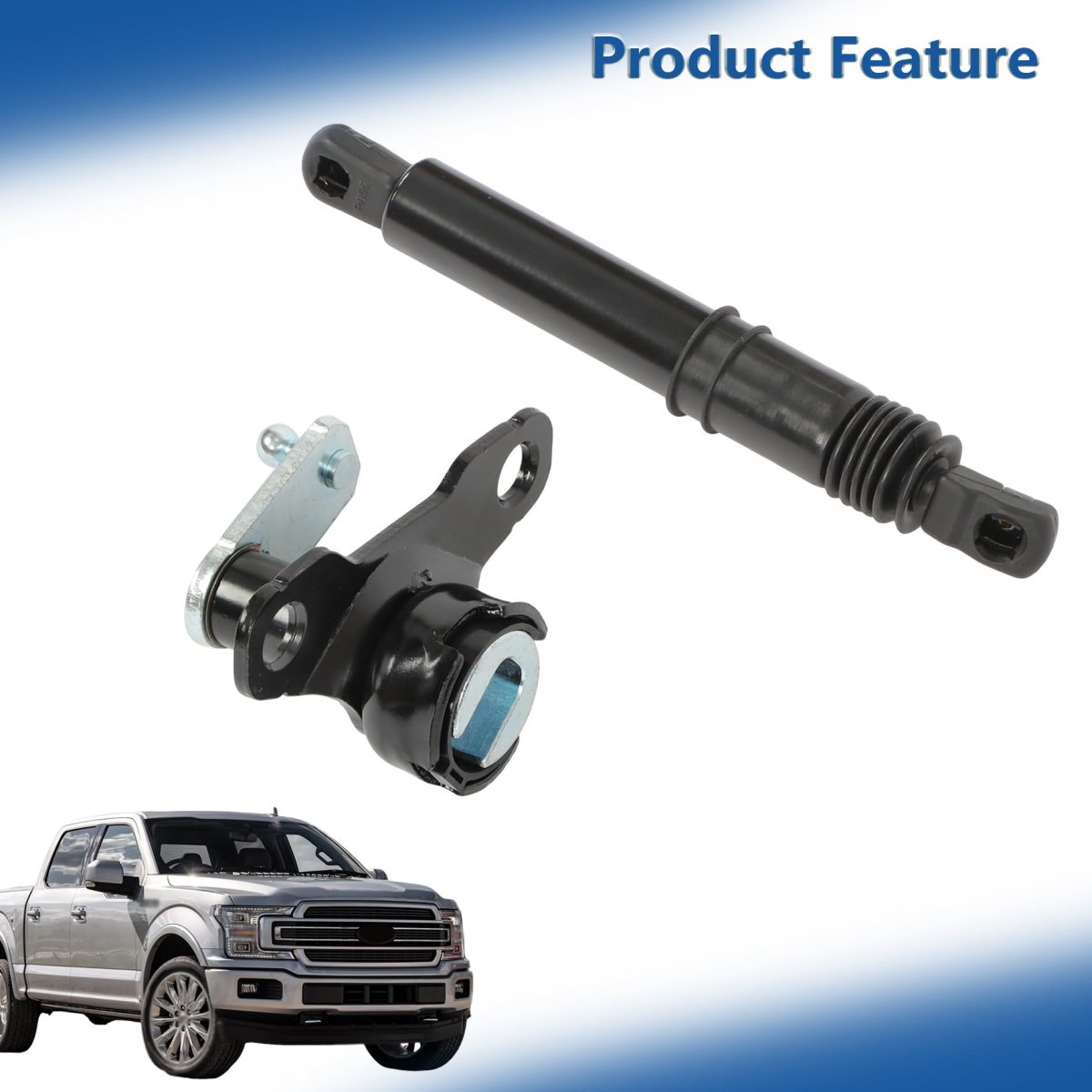 Tailgate Damper Kit Black Replacement For F150 2021 2024 Ml3z5d008c Rear Vehicle Specific Fit
