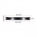 Uxcell Rubber Grommet Round Double-sided Mount Dia 90 Mm Id 80 For Wire Protection 4pcs