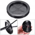 Uxcell Rubber Grommet Round Double-sided Mount Dia 90 Mm Id 80 For Wire Protection 4pcs