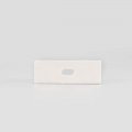 Uxcell Pvc Home U Shaped Pipe Clamp Water Supply Holder Stands Snap-in Clamp Bracket 40mm Dia 10pcs White