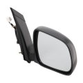 Passenger Side Door Mirror For Toyota Sienna 2004 To 2010 Textured Black Power Adjustment Manual Folding Non Heated To1321201 