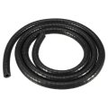 Silicone Vacuum Tubing Hose Line Automotive Engine Air Intake Pipe Black Id 6mm 4 92ft Length