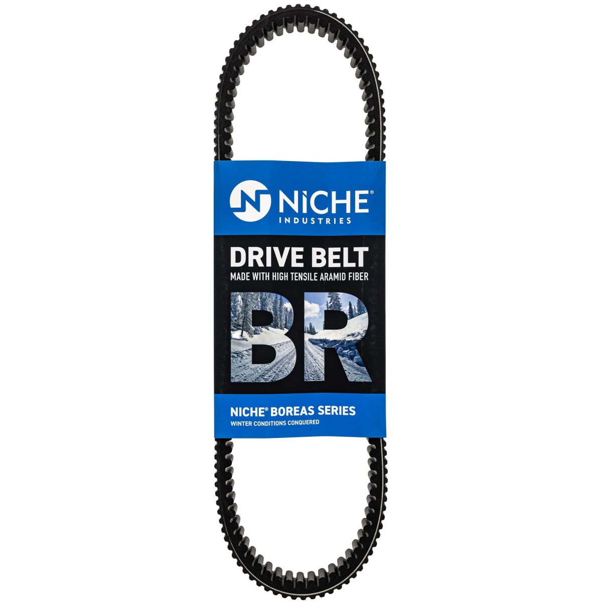 Niche Boreas Drive Belt For Polaris 2010-2017 Widetrak 600 Iq Snowmobile