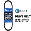 Niche Boreas Drive Belt For Polaris 2010-2017 Widetrak 600 Iq Snowmobile