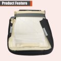 Front Driver Side Bottom Gray Cloth Seat Cover And Foam Cushion Replacement For Ram 2009-2012