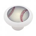 Gotham Decor Baseball Ceramic Drawer Knob 