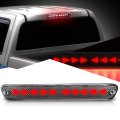 Led Third Brake Light For 04-12 Chevy Colorado Gmc Canyon Isuzu I Series Carbon Fiber Triangle Sequential Pattern Red Lens No 