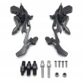 Httmt Mt252-011 Ttt004- Black Custom Hot Girl Mirror Compatible With Cbr 600rr 900rr Yamah R6 Suzuk Gsxr 600