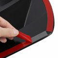 Kuafu Rear Window Louver Compatible With 2016-2021 10th Gen Honda Civic Sedan Windshield Sun Shade Cover Abs Plastic Black