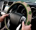 Youngkids Steering Wheel Covers For Women Men Shamrocks Irish Clovers Custom Universal Car Cover Accessories Quick Release