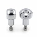 Httmt- Motorcycle Chrome 22mm 7 8 Round Handlebar Riser Compatible With Suzuk Kawasak P N Mt030-017-22