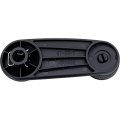 Window Crank For Jeep Liberty 2002 2003 2004 Front Driver Or Passenger Side Black Replacement Fw80xdv Single Piece