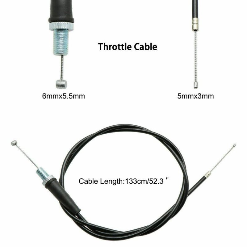 36 Throttle Cable For Kawasaki Kx125 Kx250 Motorcycle