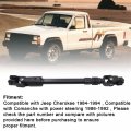 Secosautoparts Lower Power Steering Column Shaft Compatible With Jeep Cherokee 1984-1994 Comanche 1986-1992 Replace