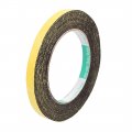Uxcell 5pcs 10mm X 1mm Single Sided Self Adhesive Shockproof Sponge Foam Tape 5m Length