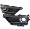 Bumper Driving Led Fog Lights Lamps Chrome For 2020-2021 Honda Cr-v Crv 