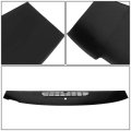 Auto Dynasty Front Dash Vent Cover Overlay Compatible With Chevy Silverado Gmc Sierra Cadillac Escalade 07-13 Black