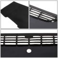 Auto Dynasty Front Dash Vent Cover Overlay Compatible With Chevy Silverado Gmc Sierra Cadillac Escalade 07-13 Black