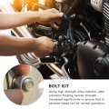 Stainless Steel Sbc Oil Pan Stud Kit Bolts Fit For Chevy Small Block V8 Engines 265 307 305 383- Easy Installation