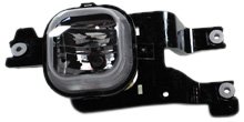 Left Fog Light Assembly For 2008 To 2010 Ford F Series Pickup Heavy Duty Driver Side Halogen Lamp Clear Lens Waterproof Part