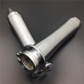 Xkh- Motorcycle Custom 7 8 Handlebar Grip Compatible With Suzuki Gsxr 600 750 1000 Hayabusa Gsxr1300 Chrome B00y44r2fy