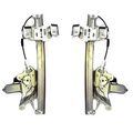 00 01 02 03 04 05 Buick Lesabre Front Power Window Regulator With Motor Pair Set Both Driver And Passenger 