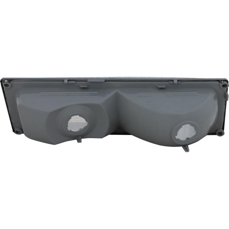 Passenger Side Turn Signal Parking Light For Gmc C1500 C2500 C3500 1990 1991 1992 1993 Clear Lens Chrome Housing With Silver