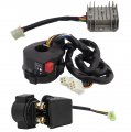 Complete Wiring Automatic Harness Kit For Atv Quad 4 Four Wheelers Gy6 50cc 70cc 110cc 125cc Go Kart Dirt Pit Bikes With
