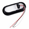 Astra Depot 8pcs 4x 6 Inch Val 10-led And 4 12-led Brake Stop Tail Light Grommet Wiring Plug Kit Truck Rv Trailer Clear Lens