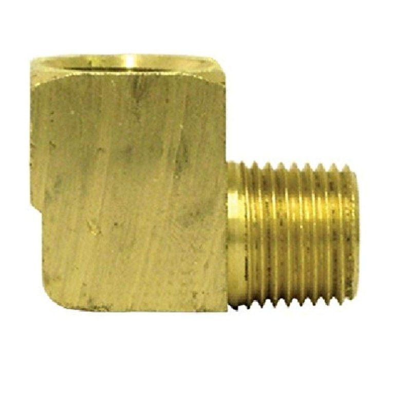 115-d Brass 90 Degrees Street Elbow Extruded 0 In Pipe Thread Pack Of 5