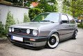 Originaleuro Headlight Hood Quad Radiator Grill Spoiler Eyelid Eyebrow For Vw Golf Gti Mk2 2 Black 