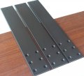 3 Pack L14 X W 2 5 Hidden Countertop Support Brackets 10mm Thick Heavy Duty Granite Counter Top Floating Shelf Bracket For 