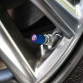 Beetlejuice Animated Series Evil Grin Valve Stem Caps For Tire Rim Wheel Aluminum Blue