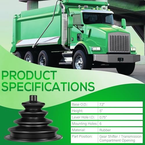 Bonbo Transmission Shift Boot Fit For Kenworth T170 T270 T300 T370 K300 C500 T600a T660 T800 W900 T2000 1999-2010 Shifter